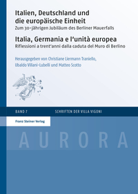 Italien, Deutschland und die Europäische Einheit